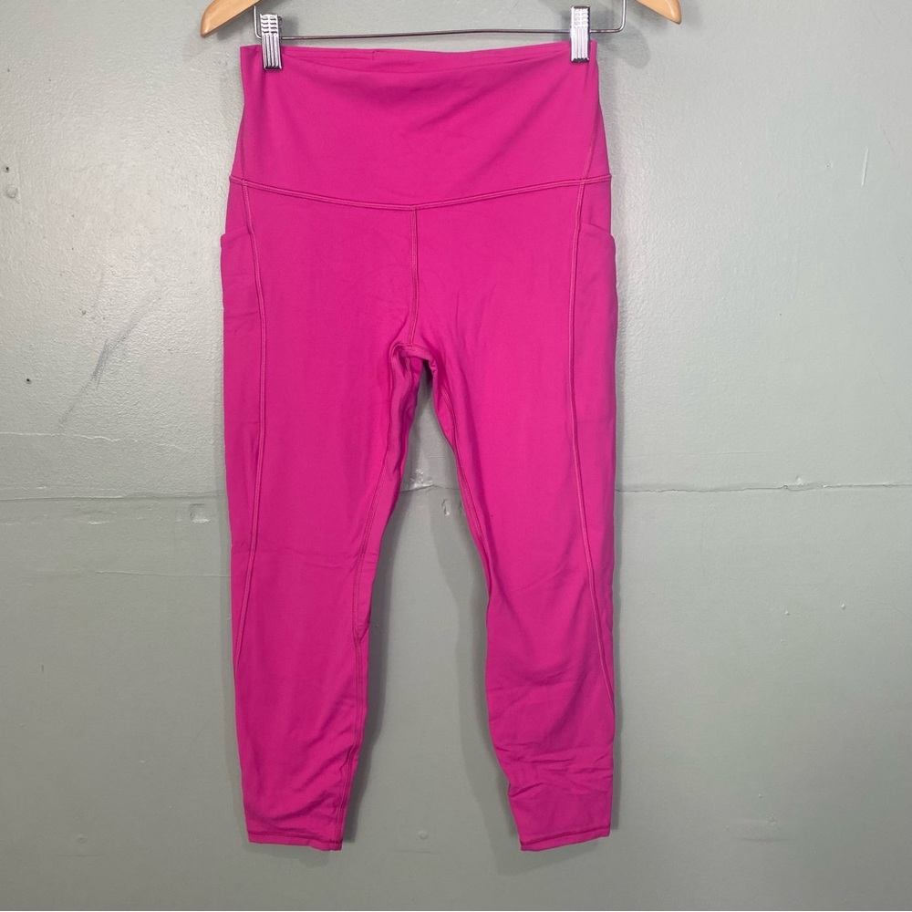 Lululemon Align High Rise Leggings 28” Pink W5DU4S Sz 10